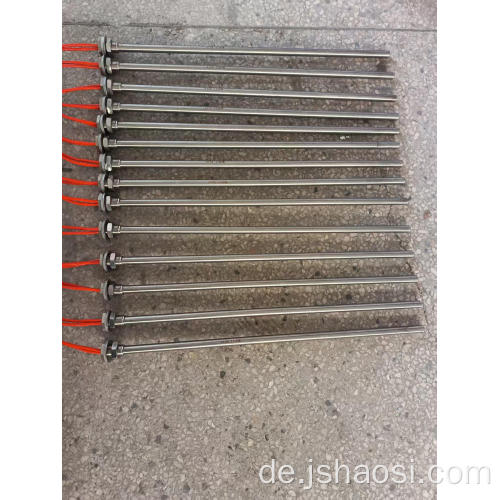 Elektroheizrohr aus Edelstahl